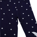 Mädchen Leggings mit verspieltem Hasen- und Sternenmotiv R&B