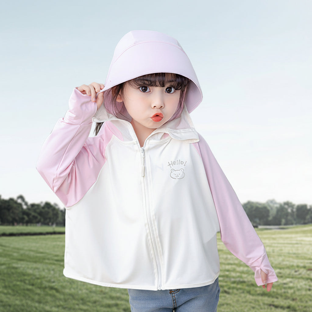 Damen UV-Schutzjacke mit Kapuze und atmungsaktivem Design R&B