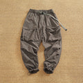 Damen Cargo-Hose mit elastischem Bund und multifunktionalen Taschen R&B