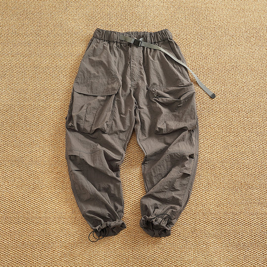 Damen Cargo-Hose mit elastischem Bund und multifunktionalen Taschen R&B