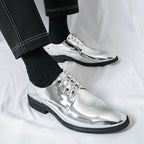 Damen Elegante und glänzende Schnürschuhe R&B