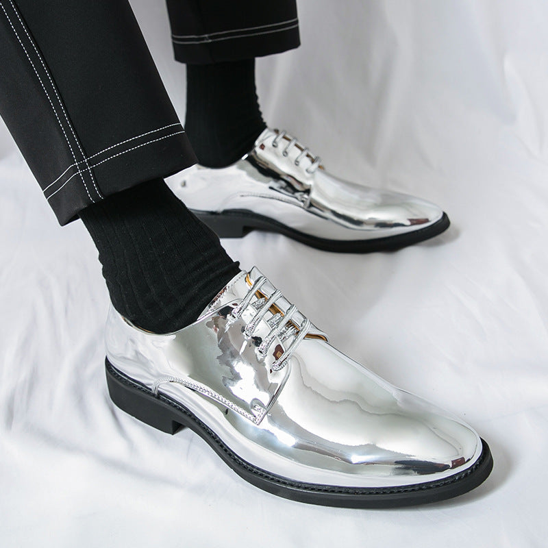 Damen Elegante und glänzende Schnürschuhe R&B