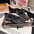 Damen Funktionsfähige Ballerinas mit glamouröser Blink-Applikation R&B