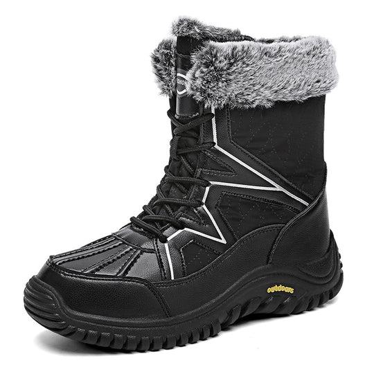 Damen Winter Stiefel mit isolierendem Futter und rutschfester Sohle R&B
