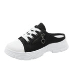 Damen Slipper Sneakers mit praktischem Reißverschluss und sportlicher Sohle R&B