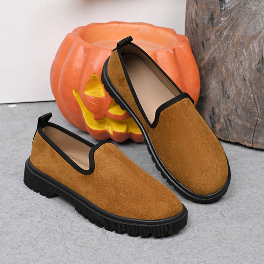 Damen Slip-On Sneaker mit tierischem Muster R&B