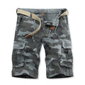 Herren Cargo-Shorts mit mehreren praktischen Taschen und verstellbarem Kordelzug R&B