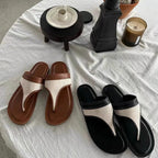 Damen Zehentrenner-Sandalen mit ergonomischem Fußbett und lässigem Design R&B
