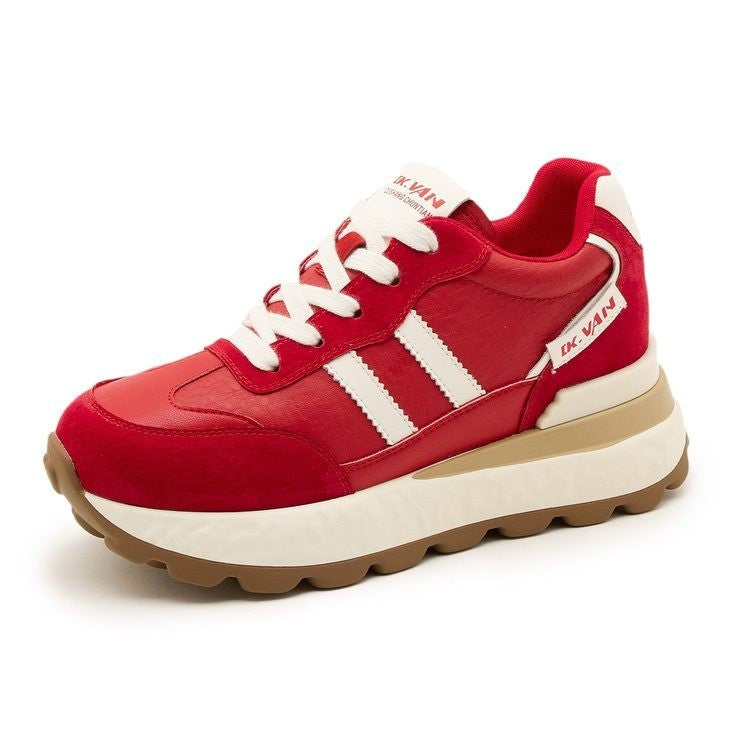 Damen Sportliche Sneakers mit dämpfender Sohle und atmungsaktivem Obermaterial