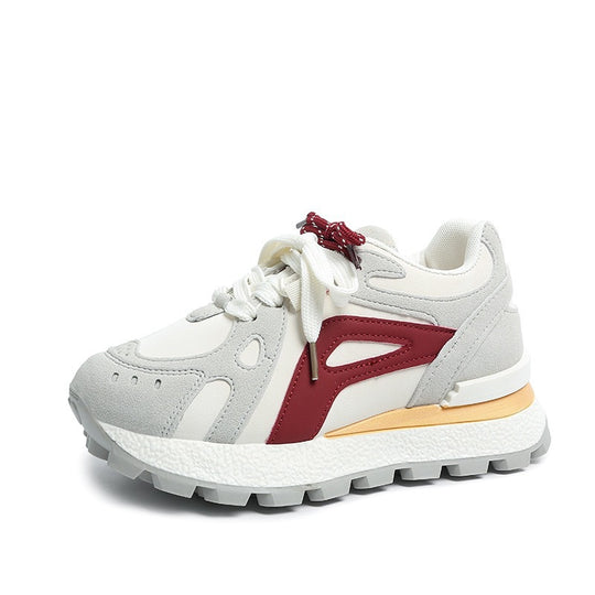 Damen Sportliche Komfort Sneakers mit dämpfender Sohle und einzigartigem Design R&B