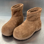 Damen Bequeme Winterstiefel aus hochwertigem Wildleder mit kuscheligem Innenfutter R&B