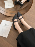 Damen elegante High Heels mit dekorativen Schleifen und Glitzerakzenten R&B