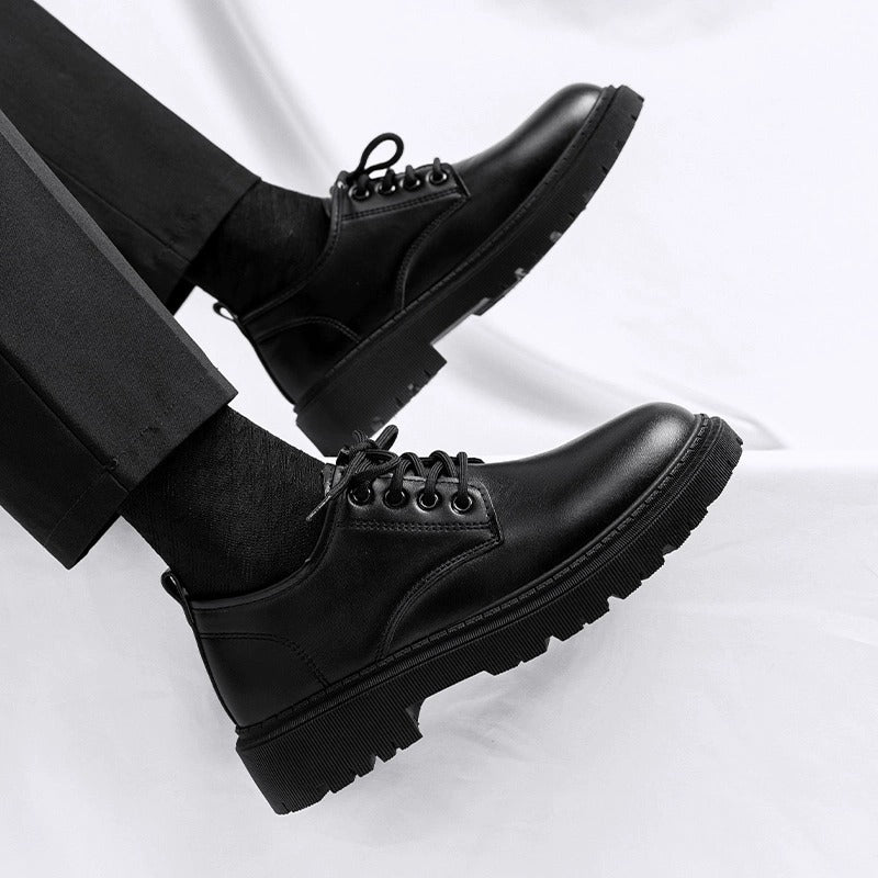 Herren Elegante Schnürschuhe mit rutschfester und stoßdämpfender Sohle R&B