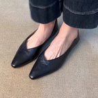 Damen spitze Slipper mit eleganter V-Ausschnittform R&B