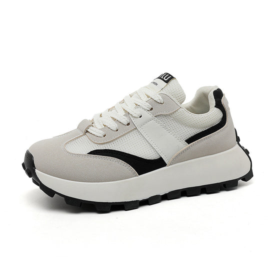 Damen Sportliche Sneaker mit luftiger Mesh-Oberfläche und rutschfester Sohle R&B