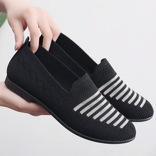 Damen Bequeme und atmungsaktive Slipper R&B
