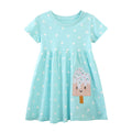 Mädchen Sommerkleid mit bezauberndem EiskreisR&Bll R&B