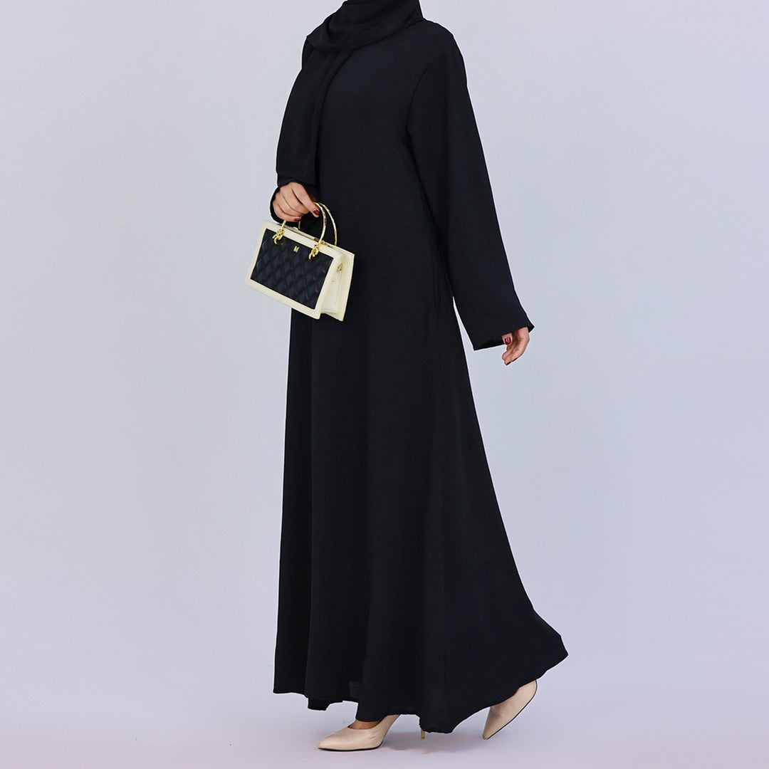 Damen Maxikleid mit elegantem Schnitt und weitem Spiel R&B