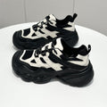 Damen Sportliche Chunky Sneakers mit atmungsaktivem Mesh-Obermaterial und robustem Profil R&B