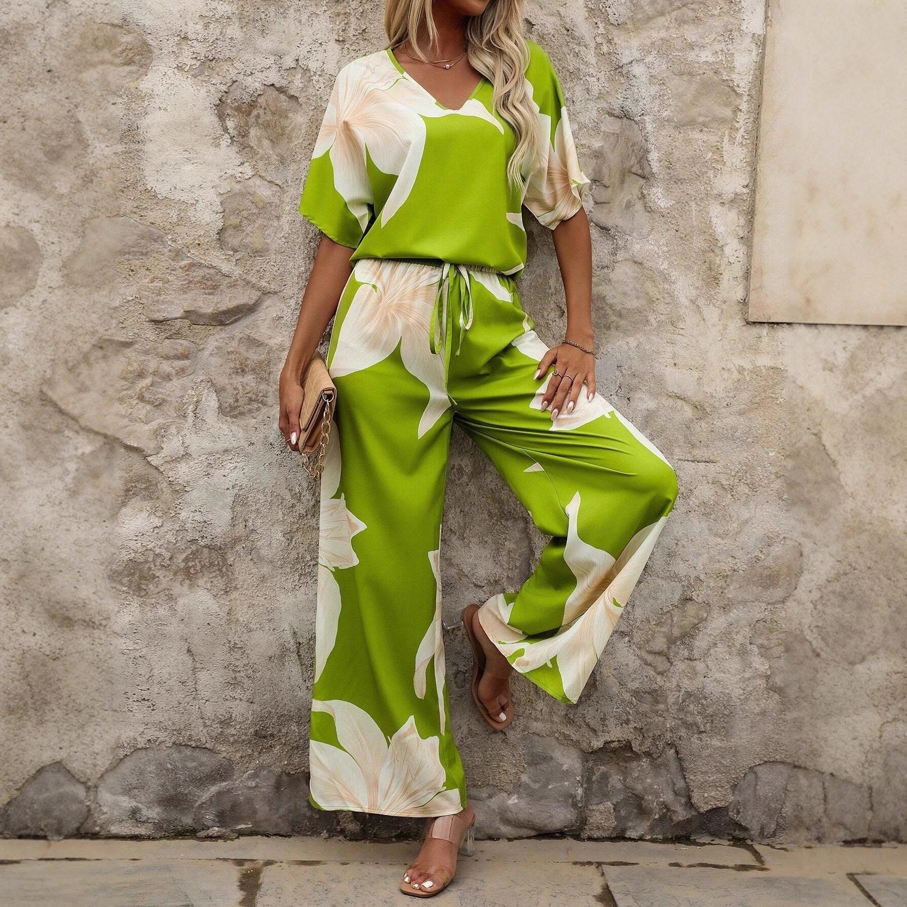 Damen Zweiteiliges Sommeranzug-Set R&B