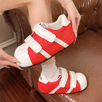 Damen Komfortable Klettverschluss-Sneaker im modernen Design R&B