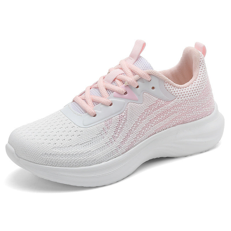 Damen Sportliche Laufschuhe mit atmungsaktivem Mesh-Obermaterial und dämpfender Sohle