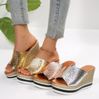 Damen Keil Sandalen
