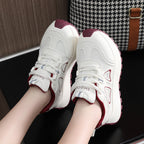 Damen Sportliche Sneakers mit atmungsaktiver Mesh-Oberfläche und stoßdämpfender Sohle R&B