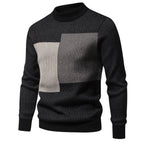 Herren hochwertiger Rollkragenpullover mit strukturiertem Design
