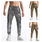 Herren modische Sweatpants mit reflektierendem Muster
