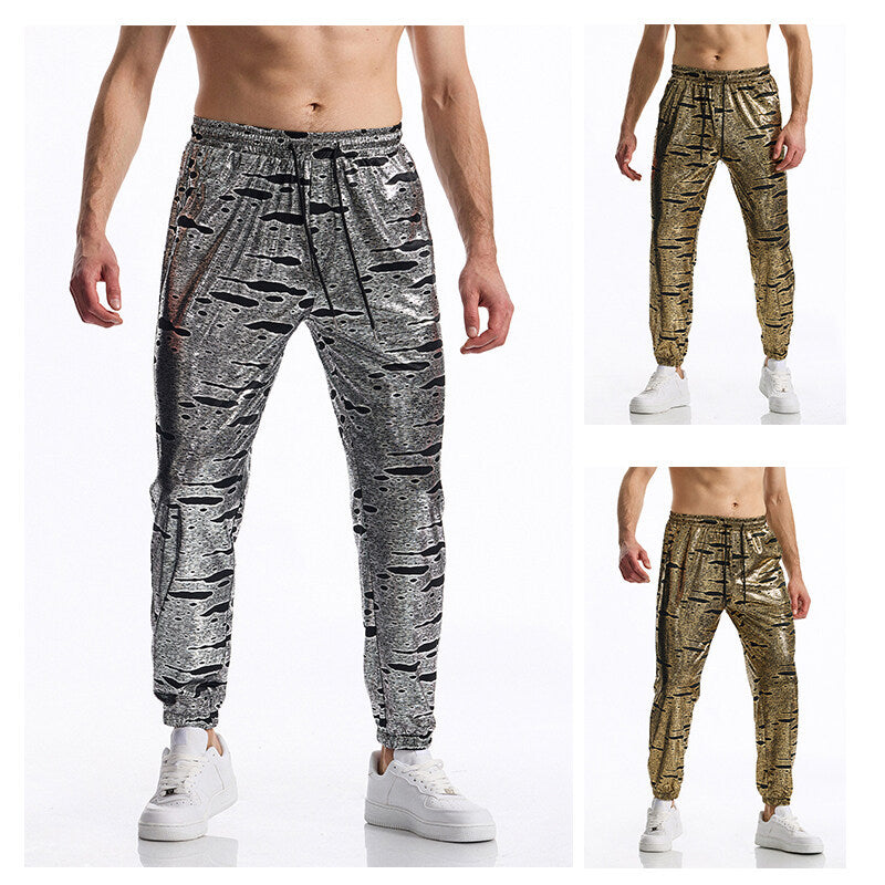 Herren modische Sweatpants mit reflektierendem Muster