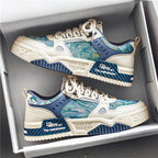 Damen Sportliche Sneaker mit innovativem Design und atmungsaktiver Oberflächenstruktur