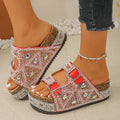 Damen Glamouröse Sandalen mit funkelnden Strasssteinen und bequemer Sohle