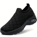 Damen Slip-On Freizeitschuhe mit atmungsaktiver Strickoberfläche und dämpfendem Fußbett R&B