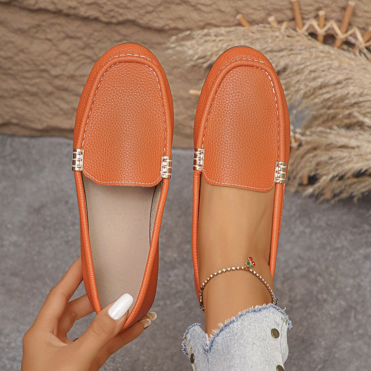 Damen elegante Slipper mit modischen Details R&B