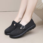 Damen Atmungsaktive Slip-On Schuhe mit verstellbarem Riemen R&B