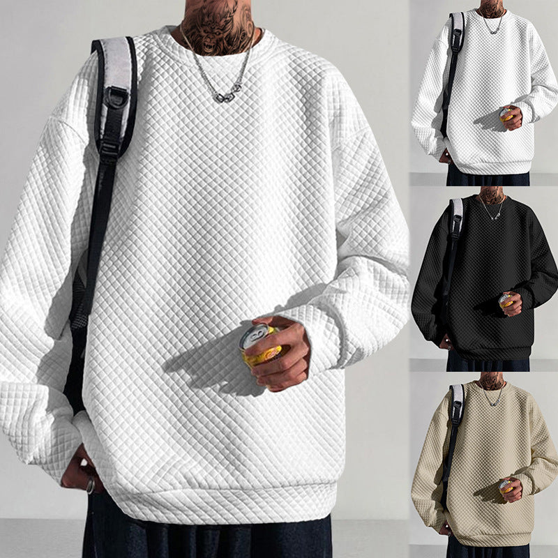 Herren Urbaner Sweatshirt mit strukturiertem Design und lässiger Passform R&B