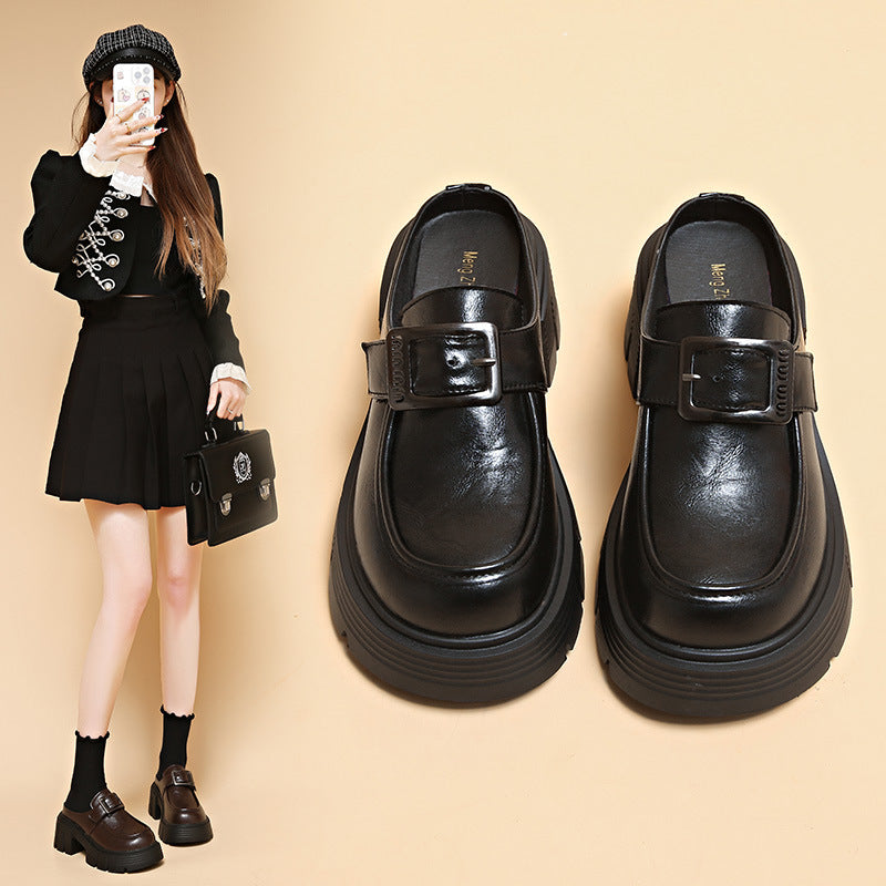 Damen modische Clogs mit robustem Design und verstellbarem Riemchen R&B