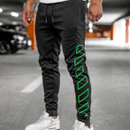 Herren Sportliche Jogginghose mit modernem Design und Seitentaschen R&B