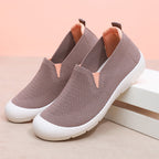 Damen Atmungsaktive Slip-On Sneakers mit flexiblem Einsatz R&B