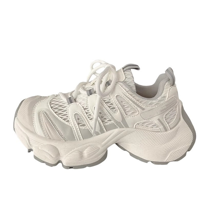 Damen Sneaker mit atmungsaktiver Netzstruktur und stabilisierender Sohle R&B