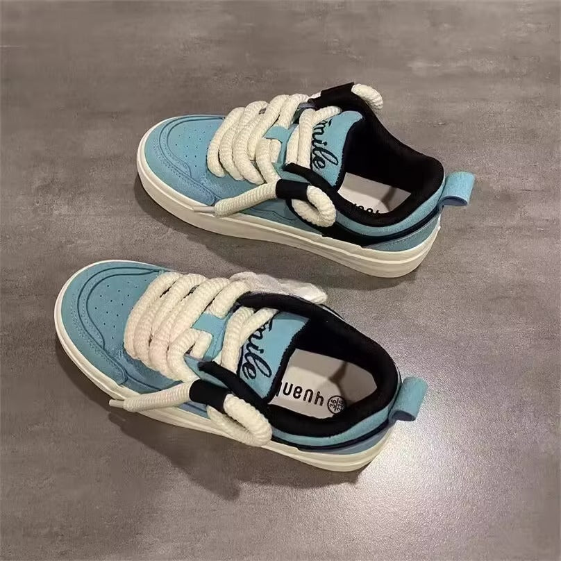 Damen Sneakers mit innovativem Schnürdesign und bequemer Dämpfung R&B
