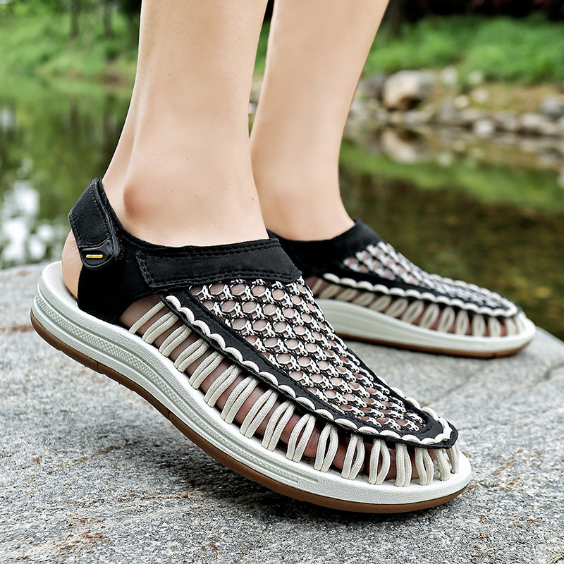 Damen Atmungsaktive Wassersandalen mit Sicherheitsverschluss und flexibler Sohle R&B