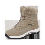 Herren Winterstiefel mit isolierender Fütterung und rutschfester Sohle R&B