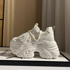 Damen Chunky Sneakers mit puffiger Sohle und innovativer Dämpfung