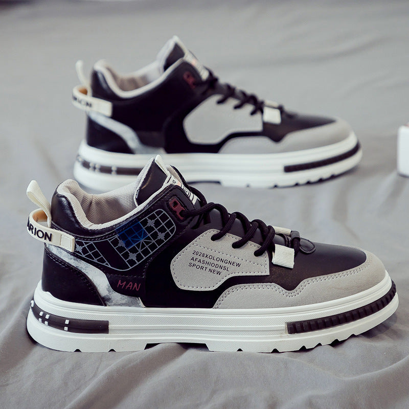Herren Sportliche Sneakers mit hohem Kragen R&B