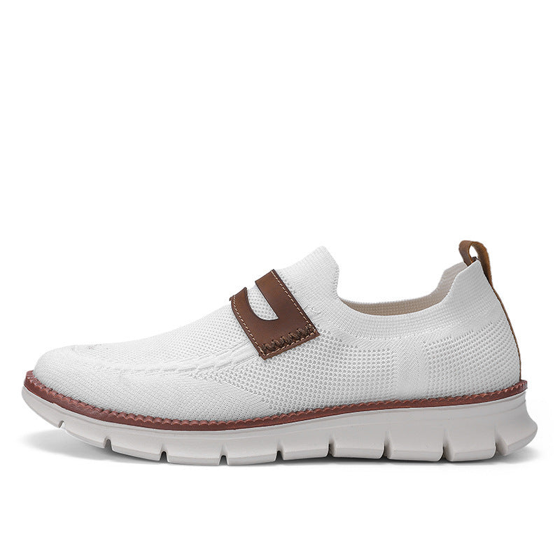 Damen Slip-On Freizeitschuhe mit elastischer Oberkonstruktion und rutschfester Sohle R&B