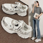 Damen Sportliche Lauf-Sneaker mit atmungsaktiver Mesh-Oberfläche und dämpfender Sohle R&B