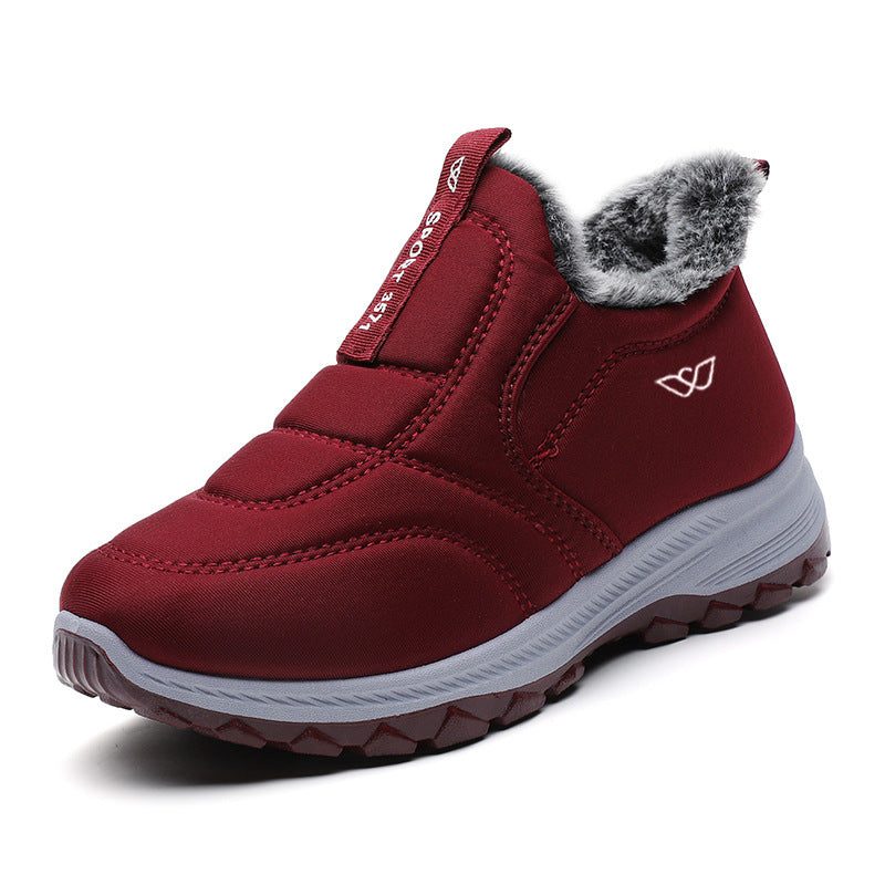 Damen gefütterte Slip-On Freizeitschuhe R&B