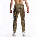 Herren Sportliche Jogginghose mit reflektierendem Design R&B